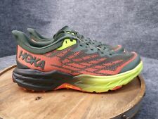Tênis de corrida Hoka One One masculino Speedgoat 5 tomilho/fiesta trilha tamanho 11,5 D comprar usado  Enviando para Brazil