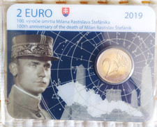Slovaquie 2019 coincard d'occasion  Joué-lès-Tours