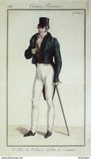 Gravure costume parisien d'occasion  Avignon