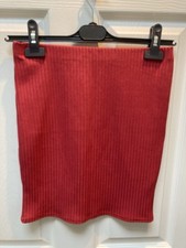 Burgundy ribbed skirt. for sale  MILTON KEYNES