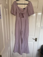 Lilac checkered cotton for sale  GUILDFORD