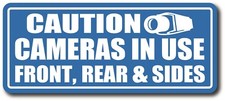 Adesivo adesivo de segurança frontal traseiro para câmera de veículo em uso 3,5" x 8,5" comprar usado Adesivo adesivo de segurança frontal traseiro para câmera de veículo em uso 3,5" x 8,5" comprar usado  Enviando para Brazil