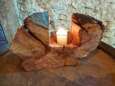 Kerzenständer pflaumenbaumhol gebraucht kaufen  Stadecken-Elsheim