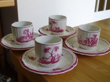 Gien anciennes tasses d'occasion  Thann