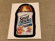 2007 Topps Wacky Packages Trading Sticker Card Parody #49 Spud Stick Potato Deod, usado comprar usado  Enviando para Brazil