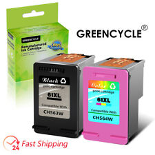 Usado, Cartucho de tinta GREENCYCLE 61XL preto/cor para HP Deskjet 1000 1010 1050 1051  comprar usado  Enviando para Brazil