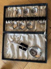 Vintage dessert cutlery for sale  NEWBURY
