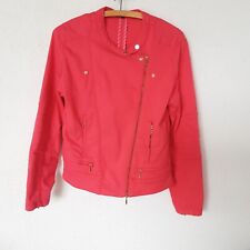 Jacke jeansjacke korallenrot gebraucht kaufen  Driedorf