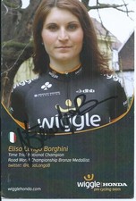 Cyclisme autographe elisa d'occasion  France