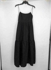 Vestido maxi feminino Commence preto alças de espaguete gola quadrada em camadas tamanho médio comprar usado Vestido maxi feminino Commence preto alças de espaguete gola quadrada em camadas tamanho médio comprar usado  Enviando para Brazil