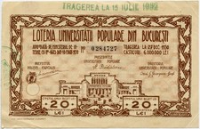 1930 loterie loteria d'occasion  Sens