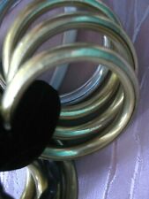 Metallringe goldfarbig 40mm gebraucht kaufen  Düsseldorf