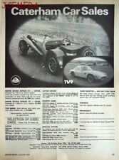 1974 caterham super for sale  SIDCUP