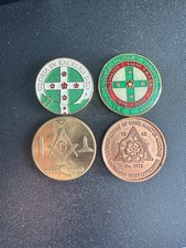 Masonic tokens pennies for sale  UK