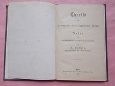 Choräle zum gesangbuch gebraucht kaufen  Langendorf