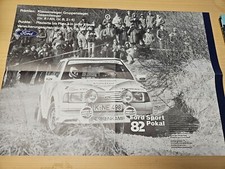 Ford Sport Pokal 1982 Escort RS Turbo DIN A2  Motorsport Racing - Rarität !!! comprar usado  Enviando para Brazil