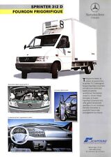 MERCEDES TRUCKS / PROSPECTUS / SPRINTER 312 D FRIGORIFIQUE LECAPITAINE de 1995 comprar usado  Enviando para Brazil