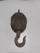 Antique wooden pulley for sale  ROSSENDALE