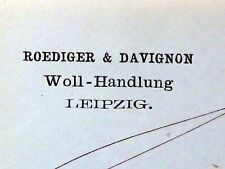 Leipzig 1872 roediger gebraucht kaufen  Deutschland