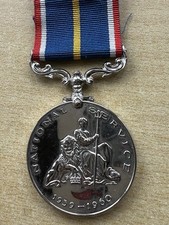 National service medal for sale  WHITLEY BAY
