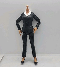 Terno preto feminino Marvel Legends corpo alto somente figura personalizada forragem escala 6”  comprar usado  Enviando para Brazil