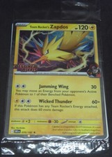 Usado, Promoção exclusiva Team Rocket's Zapdos Destined Rival Ásia [VÁRIAS CÓPIAS] comprar usado  Enviando para Brazil