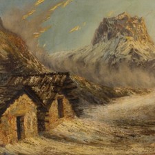 Quadro dipinto olio usato  Italia