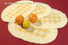 Napperons sets madras d'occasion  Cosne-Cours-sur-Loire