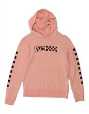 Moletom com capuz gráfico feminino VANS Reino Unido 10 pequeno algodão rosa FH07 comprar usado  Enviando para Brazil