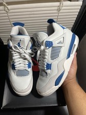 Air Jordan 4 Retro 2024 Azul Militar Tamanho 9.5 Bom Estado comprar usado  Enviando para Brazil