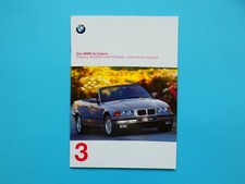 Prospekt - BMW 3er E36 - Cabrio / Cabriolet - 318i, 320i, 328i und M3 - 2/1997 comprar usado  Enviando para Brazil