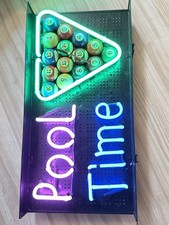 Neon neonschild billard gebraucht kaufen  Halle