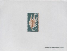 [OOS] Nowa Kaledonia #YT380 EPL Proof 1972 Spider Conch Shell Lambis lambis [396], używany na sprzedaż  Wysyłka do Poland