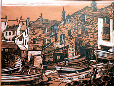 Limited edition linocut for sale  NORWICH