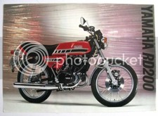 Yamaha 200 motorcycle for sale  LEICESTER