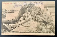 Cartão postal Galveston, TX Texas draga de areia pés vale RPO 1907 comprar usado  Enviando para Brazil