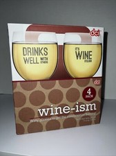 Novo na caixa conjunto de (4) WINE-ISM 11,5 oz. ÓCULOS DE VINHO comprar usado Novo na caixa conjunto de (4) WINE-ISM 11,5 oz. ÓCULOS DE VINHO comprar usado  Enviando para Brazil
