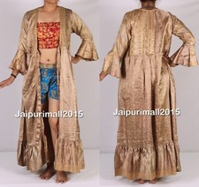 Vestido de kimono de seda satinada cárdigan bata de baño playa encubrimiento ropa de dormir vestido caftán segunda mano  Embacar hacia Mexico