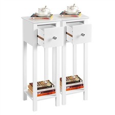Slim bedside tables for sale  IPSWICH
