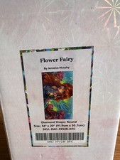 Kit de pintura Diamond Art Club "Flower Fairy" por Jemaica Murphy 36" x 20" DAC comprar usado  Enviando para Brazil