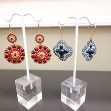 Seed bead earrings for sale  New York