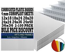 4mm corrugated white for sale  Sylmar