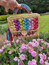 Metallic crochet yarn for sale  WATFORD