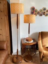 wooden floor lamp for sale  NOTTINGHAM