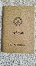 Alter wehrpass 1963 gebraucht kaufen  Brehna