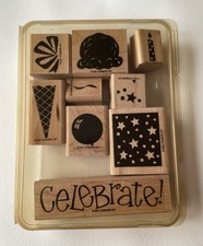 Stampin wooden block for sale  HAYWARDS HEATH