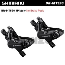 Freio a disco hidráulico Shimano BR-MT520 4 pistões pinça PM dianteiro/traseiro/par original de fábrica comprar usado  Enviando para Brazil