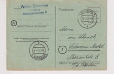 Não Auxiliary Aufbr.ga, P 709l, Lüneburg 16.11.45/13.12.45, usado comprar usado  Enviando para Brazil
