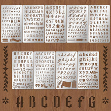 9pcs metal stencils d'occasion  Expédié en France