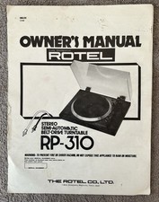 Rotel 310 semi for sale  CHESTERFIELD